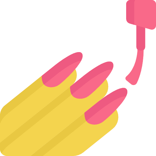 Nail polish beauty nail polish fingers icon