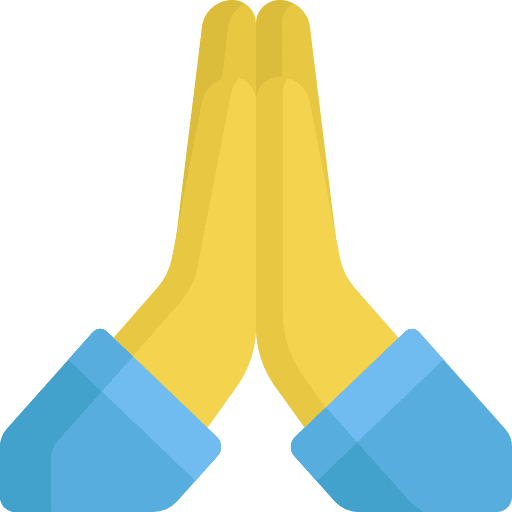 Please hands and gestures gestures thankful icon