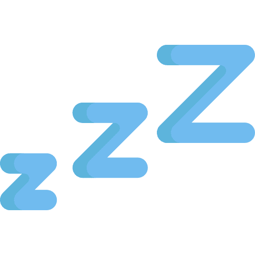Zzz resting symbol zzz icon