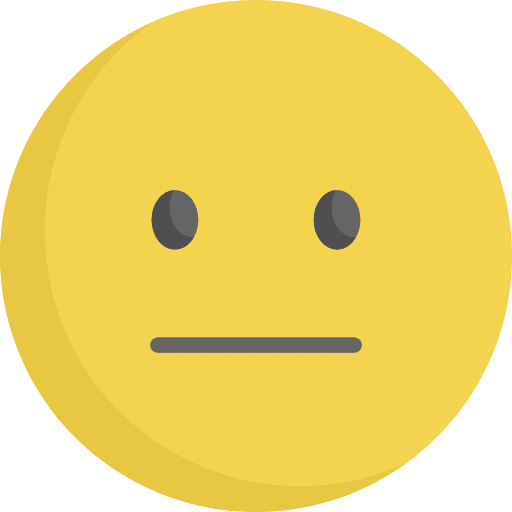 Straight emotion straight circular icon