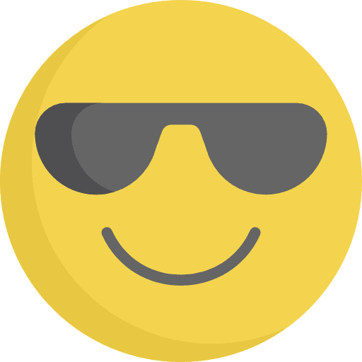 Cool emoticons cool smileys icon