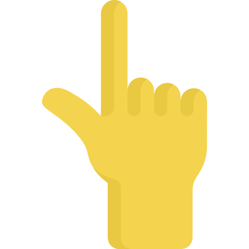 Tap finger tap gestures icon