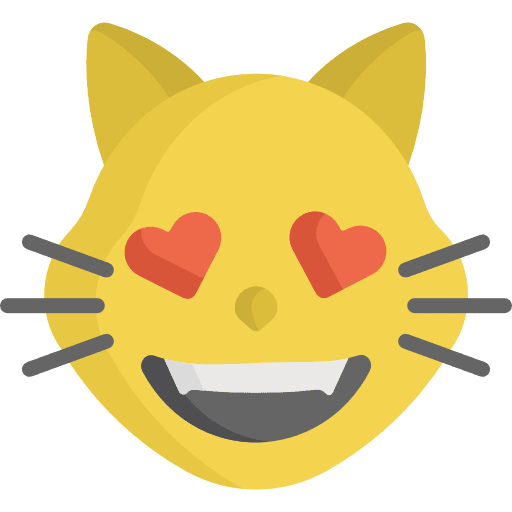 Cat emoticons emoji smileys icon
