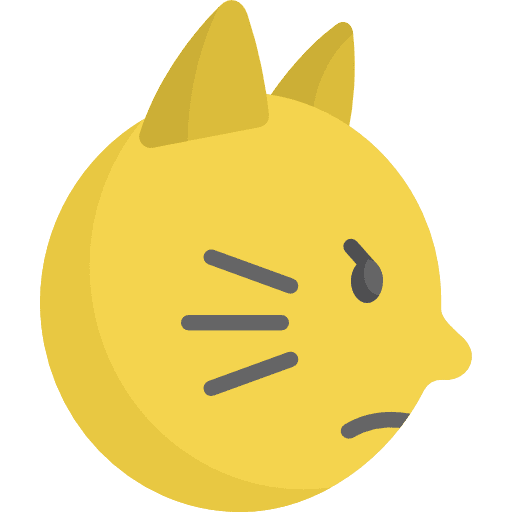 Cat feelings smileys cat icon