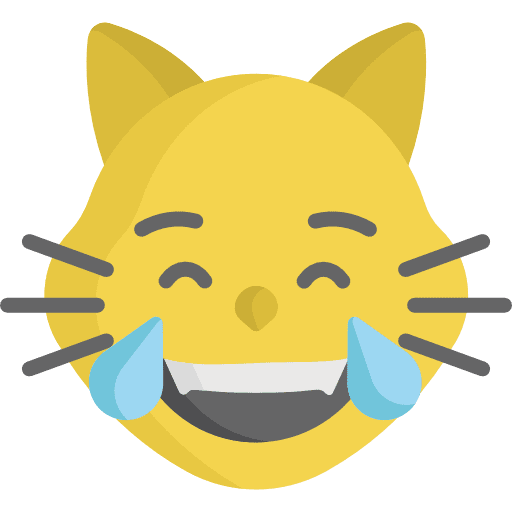 Cat feelings smileys emoticons icon
