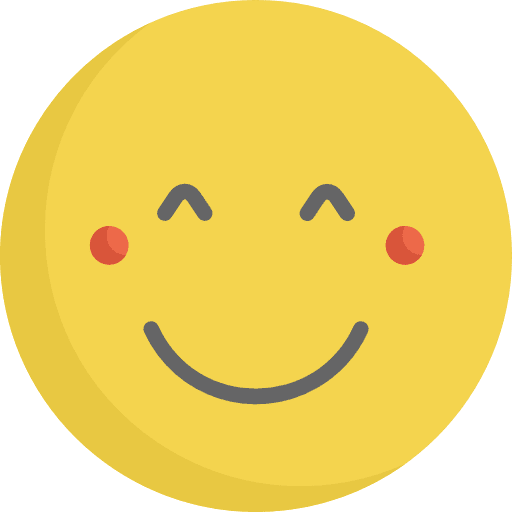 Happy smileys feelings emoji icon