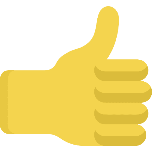 Like like button hands acknowledge icon