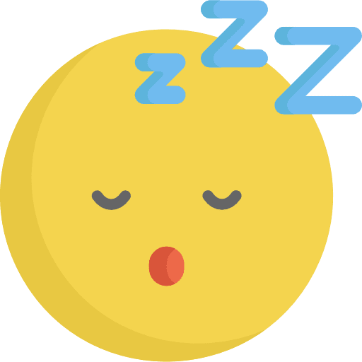 Sleep sleep sleeping emoticons icon