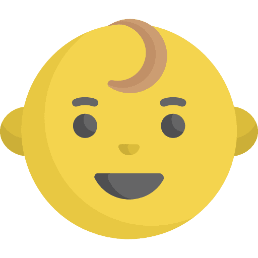 Baby emoji smileys baby icon