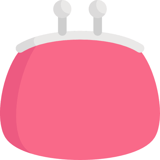 Purse business and finance money fashion icon