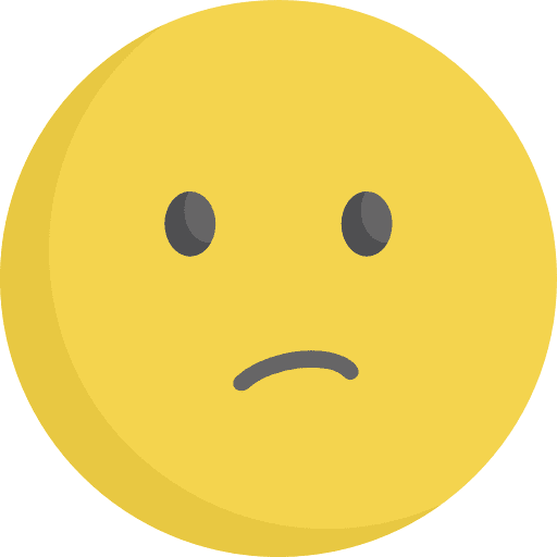 Sad smileys unhappy sad icon