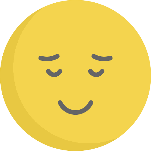 Smile feelings smiling emoticons icon