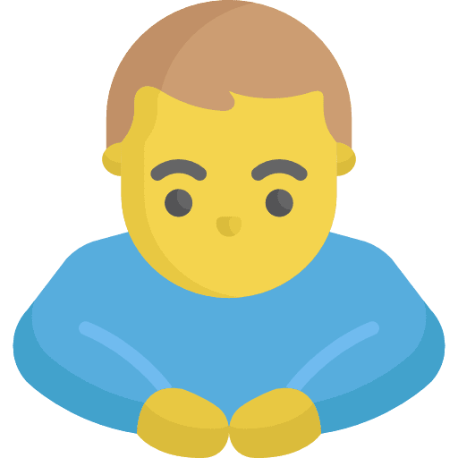 Man user profile people icon