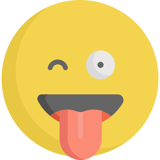 Tongue out tongue out smileys emoji icon