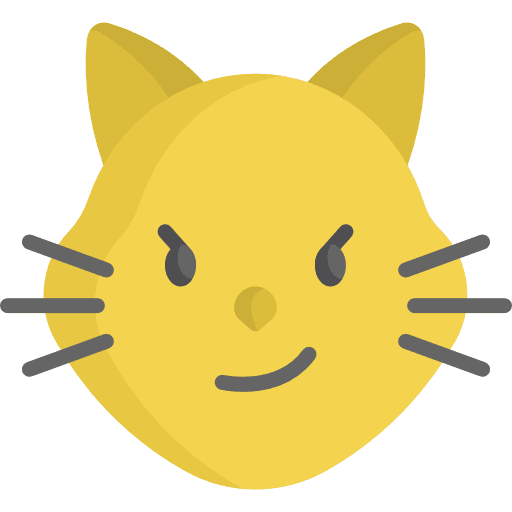 Cat emoticons cat feelings icon