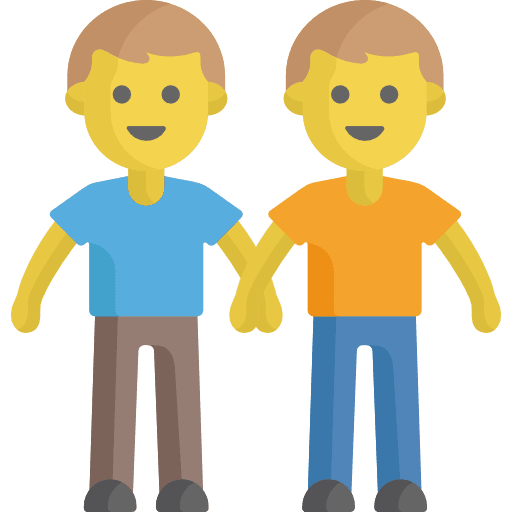 Couple marriage smileys love icon