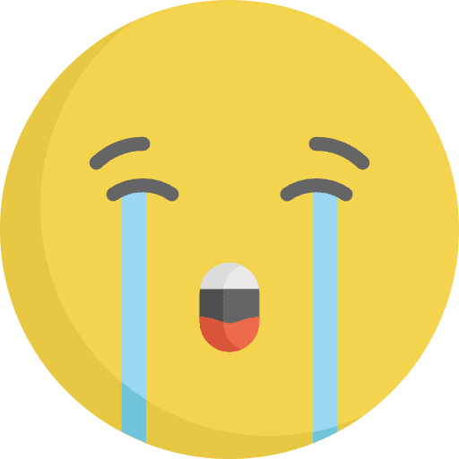 Crying emoticons emoji feelings icon