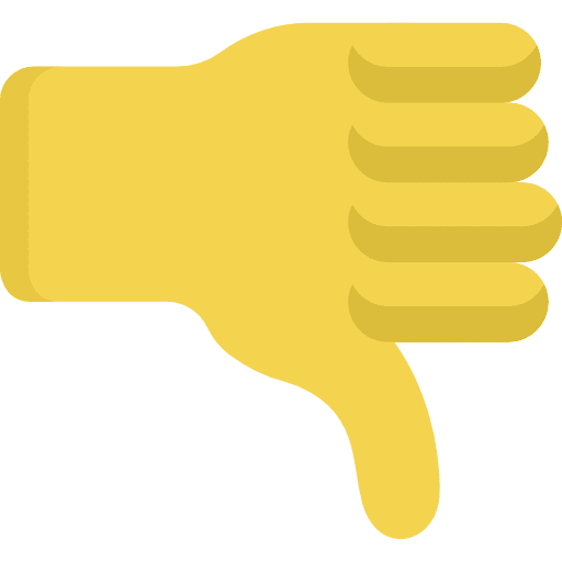 Dislike hands dislike gestures icon