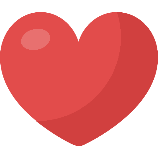 Heart shapes and symbols lover shapes icon