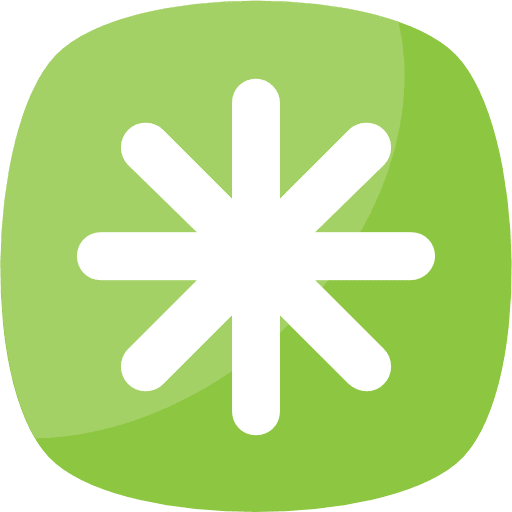 Asterisk star signs shapes icon