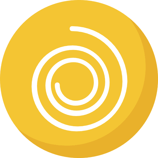 Spiral interface spiral graphic tool icon