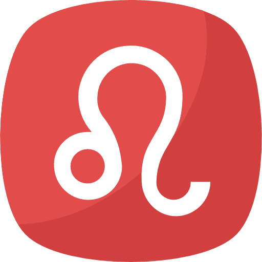 Leo signs esoteric horoscope icon