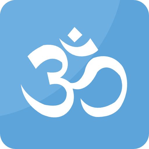 Om oriental indian religion icon