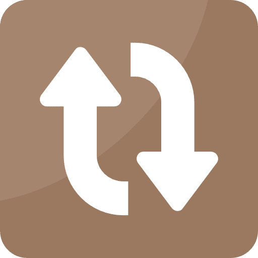 Transfer arrows direction transfer icon