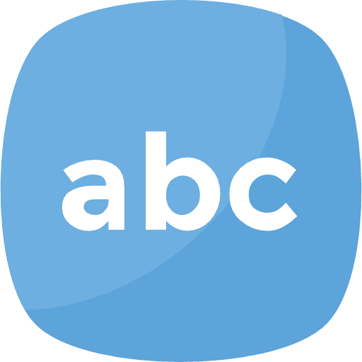 Abc learning abc education icon