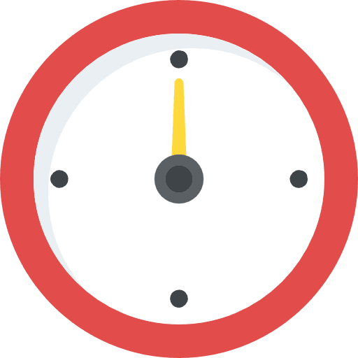 Wall clock watch time and date wall clock icon