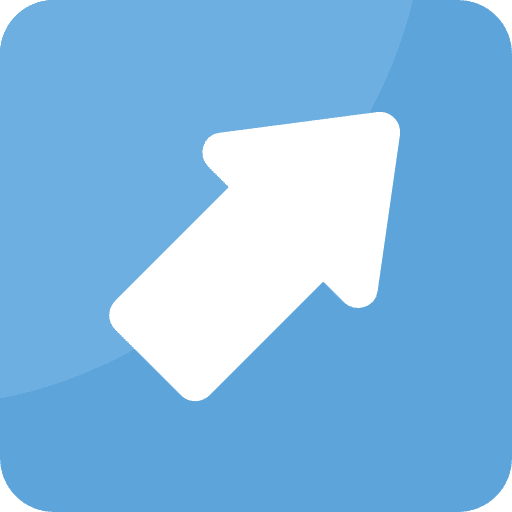 Diagonal arrow directional arrows multimedia icon