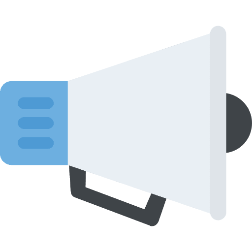 Megaphone speaker megaphone bullhorn icon