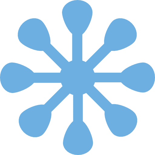 Network connector interface shapes icon