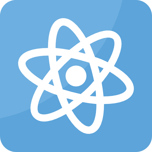 Physics react native dynamic atomic icon
