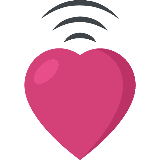 Heart heart peace loving icon