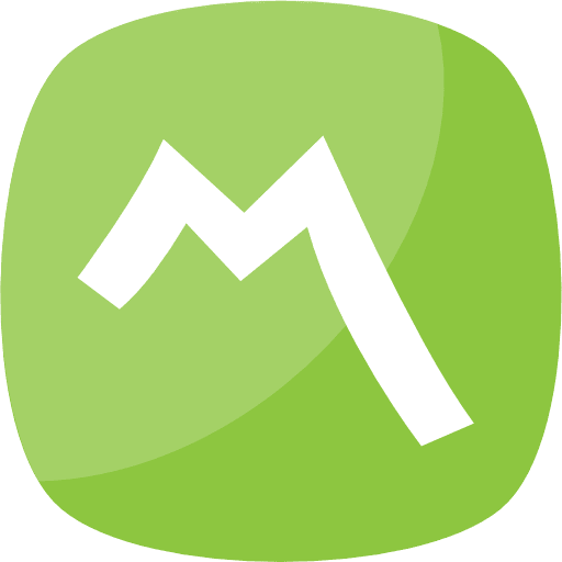 Loss graph business stats icon