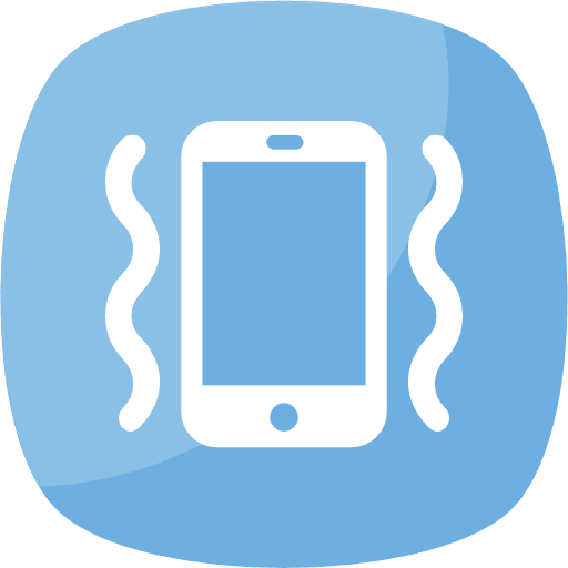 Smartphone touch screen smartphone communications icon