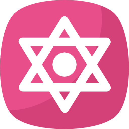 Star of david cultures judaism star of david icon