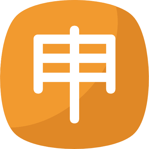 Kanji shapes and symbols symbol writing icon