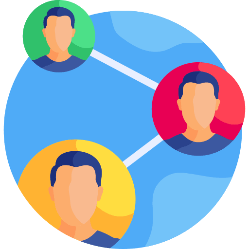 Connect connection share social icon