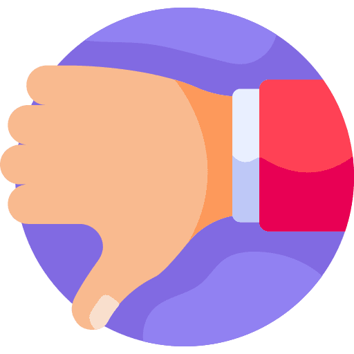 Dislike gestures disadvantage dislike icon Dislike gestures disadvantage dislike icon