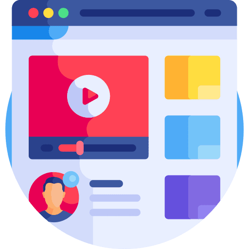 Youtube interface logotype logo icon