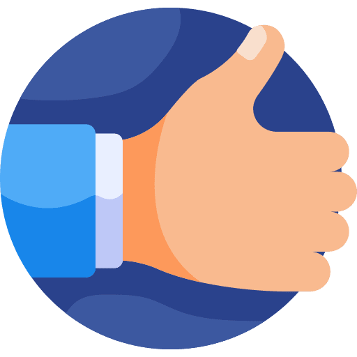 Like good job finger social media icon Like good job finger social media icon