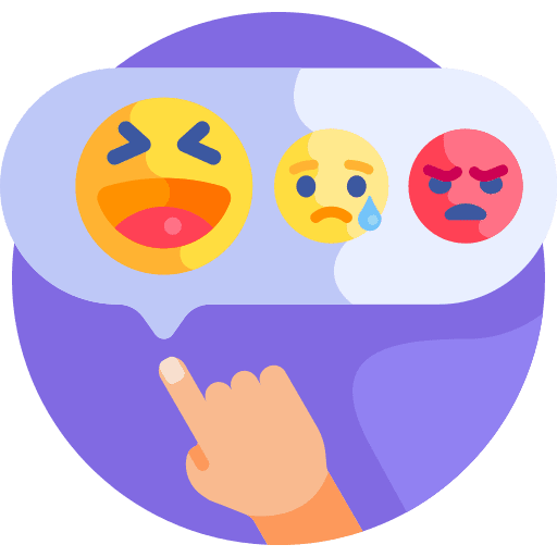 Happy people facebook reactions happy icon Happy people facebook reactions happy icon