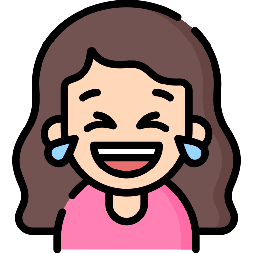 Laugh woman emoji laugh icon Laugh woman emoji laugh icon