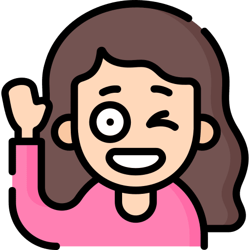 Hello waving wink smileys icon Hello waving wink smileys icon