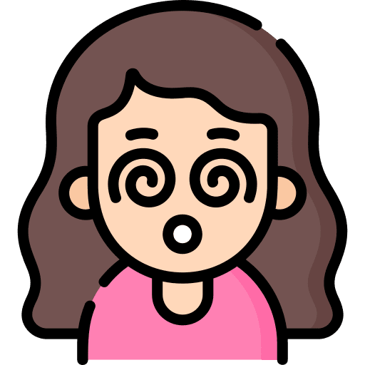 Hypnotized long hair curly hair smileys icon Hypnotized long hair curly hair smileys icon