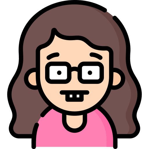 Nerd nerd emoji woman icon Nerd nerd emoji woman icon