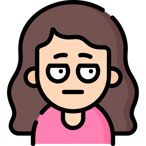 Contempt curly hair emoji long hair icon Contempt curly hair emoji long hair icon