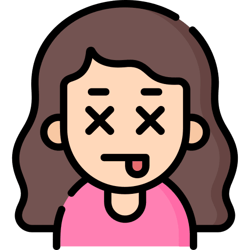 Dead curly hair emoji woman icon Dead curly hair emoji woman icon